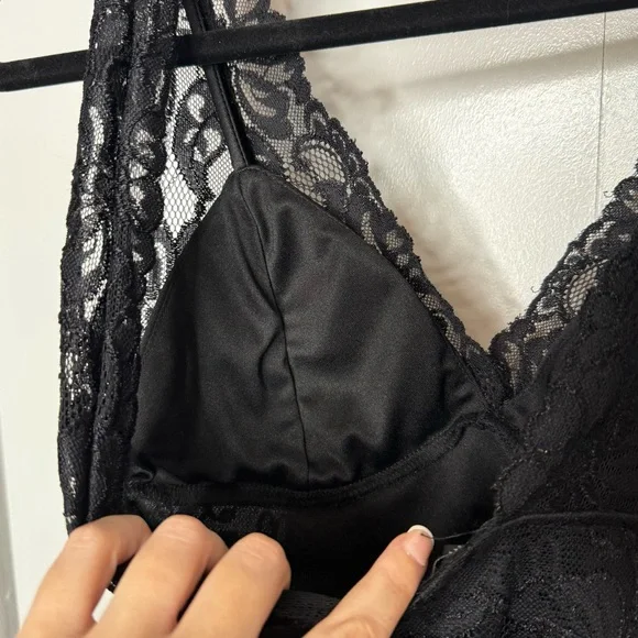 Guess Los Angeles Y2K Black Lace Cami Tank - XS - Picture 5 of 6